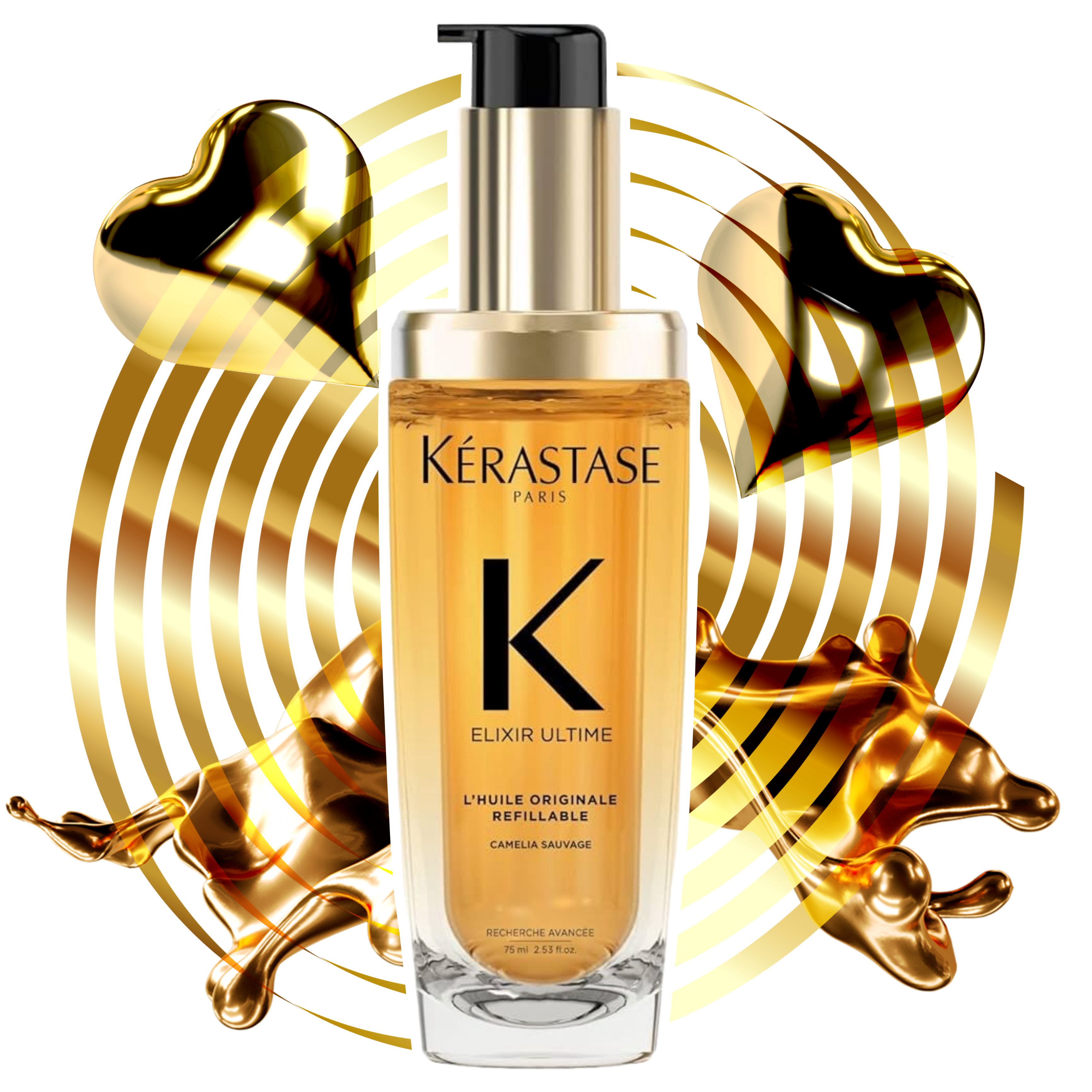 ELIXIR ULTIME L’HUILE ORIGINALE REFILLABLE 75ML KÉRASTASE – The New Black