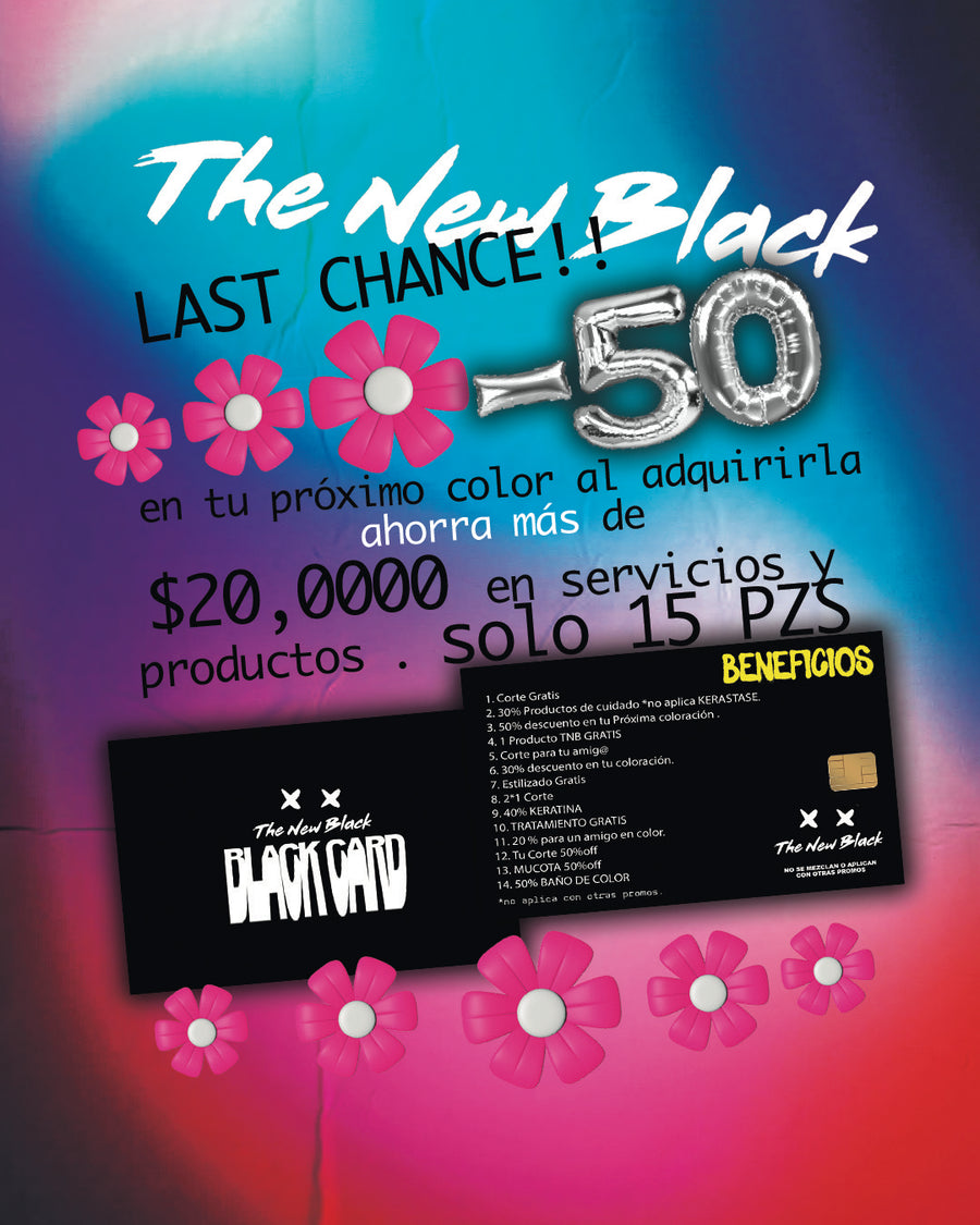 BLACK CARD 2025- SERVICIOS+PRODUCTOS✂️🖤💳